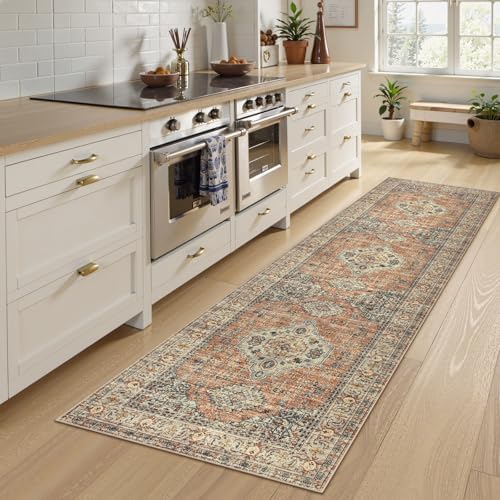 Lahome Oriental Kitchen Runner Rug Non Slip, 2x8 Runners by Lahome