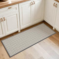 YDKGL Front Door Mat Indoor Non Slip Long Entry Mat Large Gray 20"x48" by YDKGL