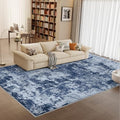 Vamcheer Modern Area Rug for Living Room 6x9, 10mm Thick Sponge Dark Blue by Vamcheer