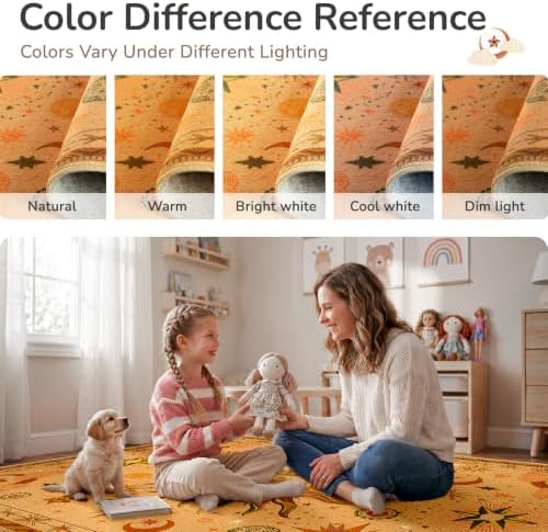 Vacuum-Friendly, 8x10 Washable Area Rug - Image 5