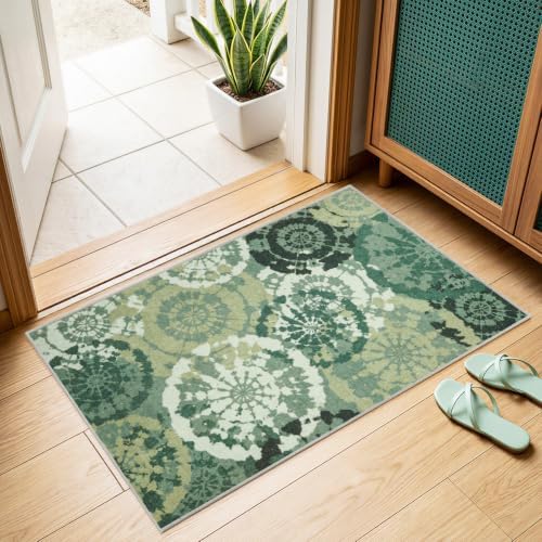 Washable 2x3 Entry Rug, Boho Modern Throw Rugs - Image 7