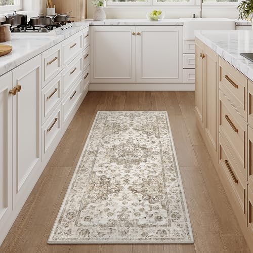 2x5 Brown Neutral Runner Rug - Image 2