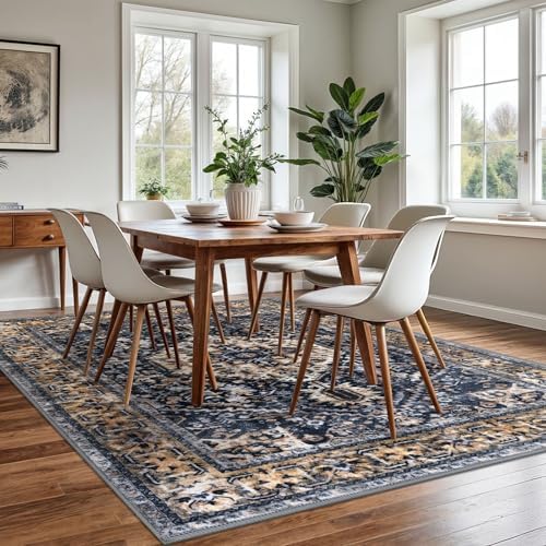 KOZYFLY Boho Area Rug 6x9 Ft Thin Rugs - Image 3