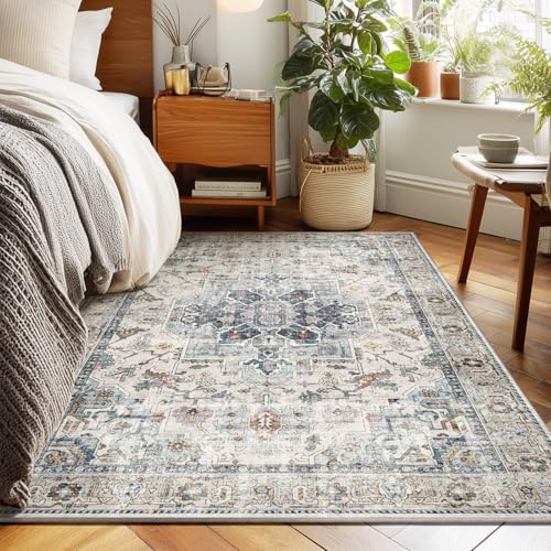 Machine Washable Throw Rugs for Entryway: Door Mat Indoor Entrance 3x5 Small - Image 6