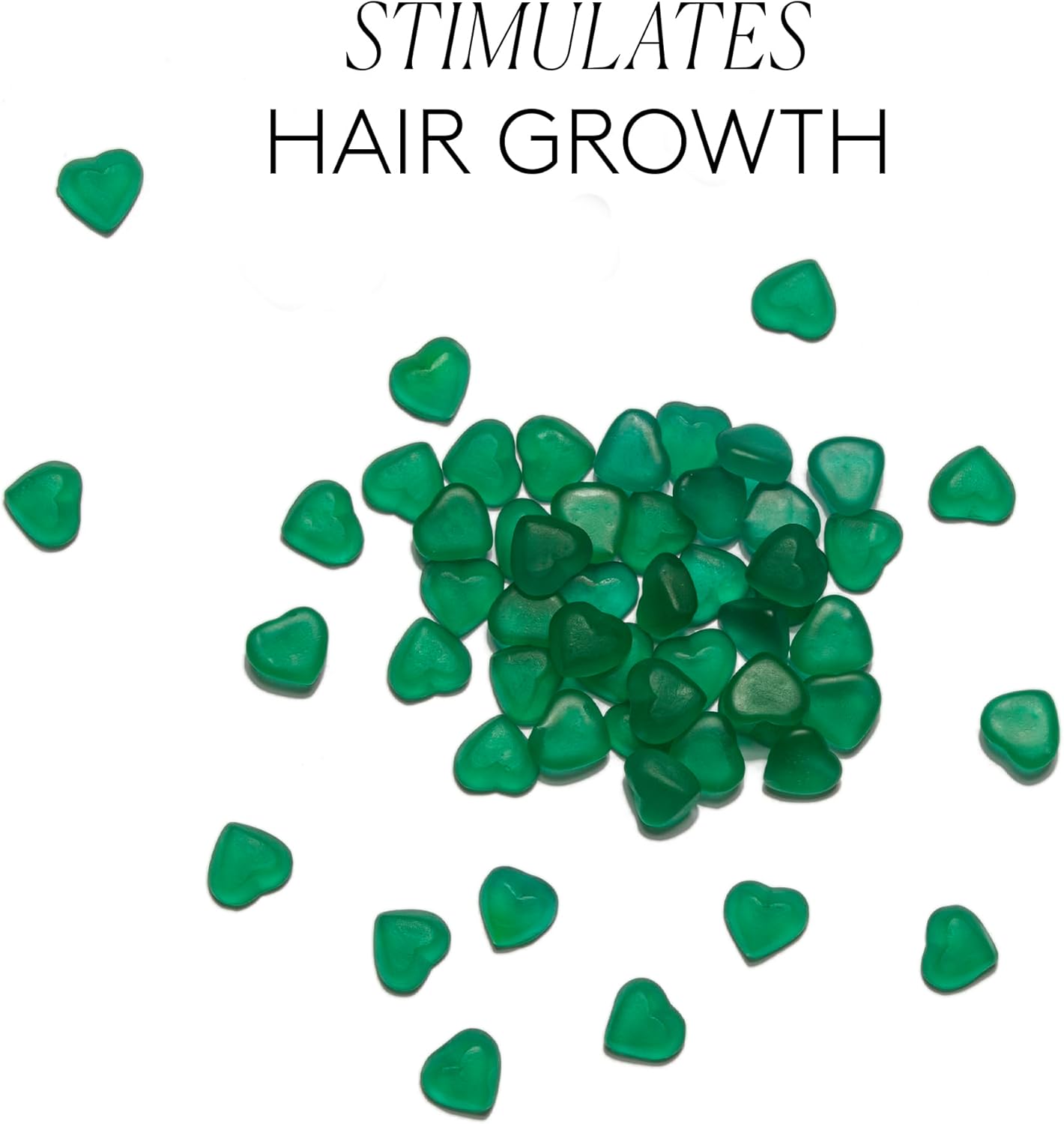 COCUNAT Happy Hair Growth Gummies for Women - Biotin 5,000 mcg Hair Vitamins - Helps Reduce Shedding & Thinning - Vegan Hair Skin & Nails Supplement with Folic Acid, Zinc, Vitamins A–E - 60 Gummies