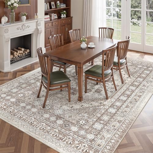befbee 6x9 Washable Area Rug, Non Slip Rug - Image 7