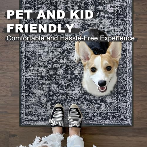 KILOCOCO Hallway Runner 2x5 Washable Runner Kitchen Rug - Image 5