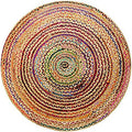 COTTON CRAFT Jute Chindi Braid Rag Rug by COTTONCRAFT