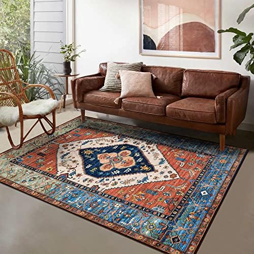 Lahome Boho Machine Washable Rugs - Image 4