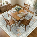 RELEANY Washable Area Rug, Square 7'x7' by RELEANY