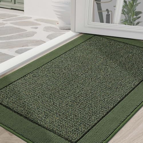 BEQHAUSE Indoor Door Mat 36" x 60", Dirt Trapper Door Mats by BEQHAUSE