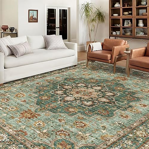 TOPRUUG Washable Oriental Area Rug: 9x12 Rugs - Image 2