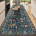 DUKINO 2x6 Runner Rug, Washable Animal Kitchen Rugs Non Slip by DUKINO