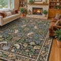 Vintage 9x12 Dining Room Rugs for Under Table by HazoHaus