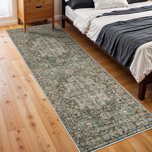 Washable Hallway Runner Rug 3x8: Non Slip Runner Rugs - Image 3