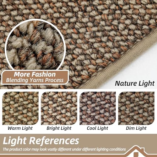 BEQHAUSE Dirt Trapper Door Mat 20" x 32", Non-Slip Washable Doormats - Image 5
