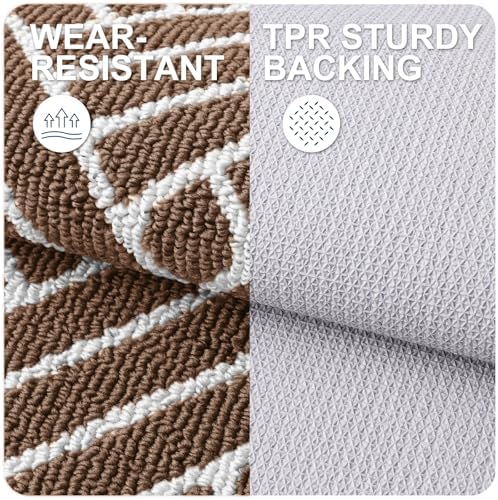 OLANLY Indoor Door Mat 48x32, Low-Profile Dirt Resistant Doormat - Image 3