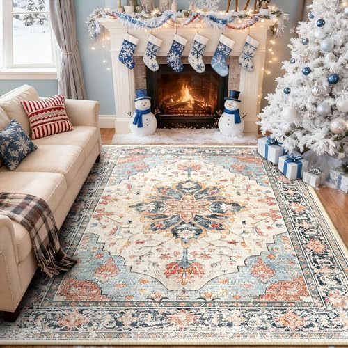 RELEANY Washable Area Rug - Image 2