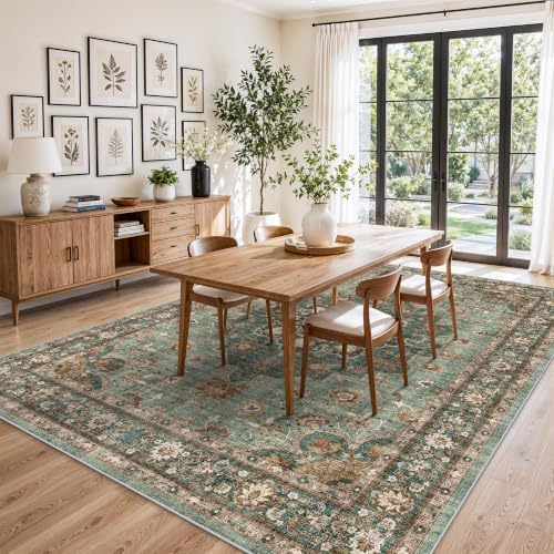 TOPRUUG Washable Oriental Area Rug: 9x12 Rugs - Image 5