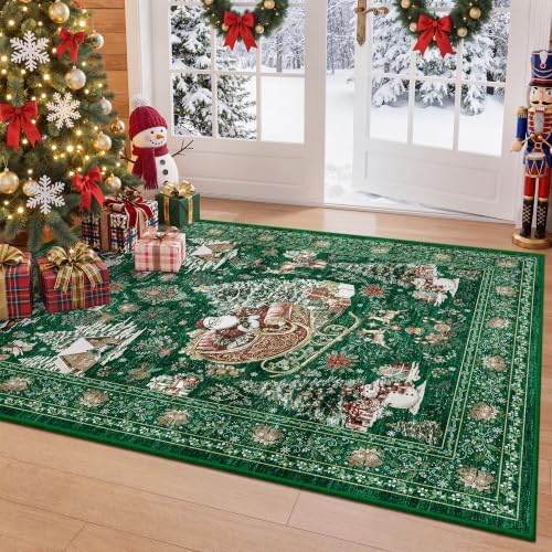 zesthome 3x5 Christmas Kitchen Rugs by Zesthome