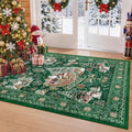 zesthome 3x5 Christmas Kitchen Rugs by Zesthome
