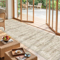 2'6 x 10' Runner Rug Non Slip, Washable Kitchen Rugs by Restydon