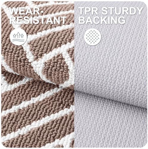 OLANLY Indoor Door Mat 47x23, Low-Profile Dirt Resistant Doormat - Image 3