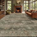 Moss Green 10x14 Extra Large Area Rug by Unknown