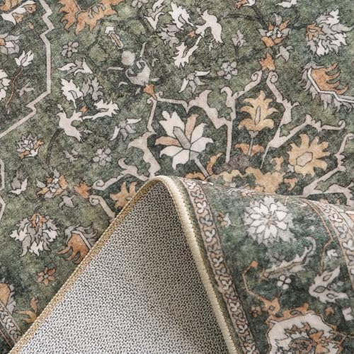 Washable 3x8 Hallway Runner Rug - Image 5
