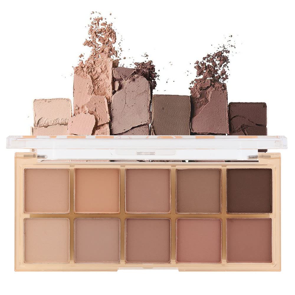 AMY'S DIARY 12Color Light Pink Purple Eyeshadow Palette, Long-Lasting, and Highly Pigmented. Elevate Your Eye Makeup– Unleash Your Unique Style (10 colors 09#)