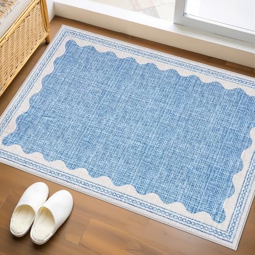 GarveeHome Scalloped Rug by GarveeHome