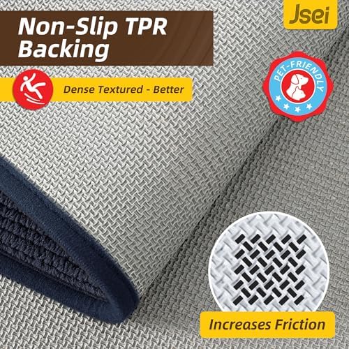 JSEI Dirt Trapper Door Mat 32"x48", Non-Slip Doormat - Image 4