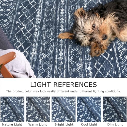 KUTA Boho Runners for Hallways 2.6x12 ft Moroccan Washable Runner Rug - Image 4