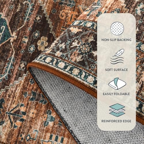 Lahome Washable Living Room Area Rug - Image 4