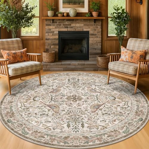 Hazo Haus Large 8ft Area Round Rug - Image 3