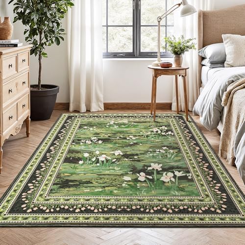Lessymo 5 x 7 Washable Area Rugs - Image 3