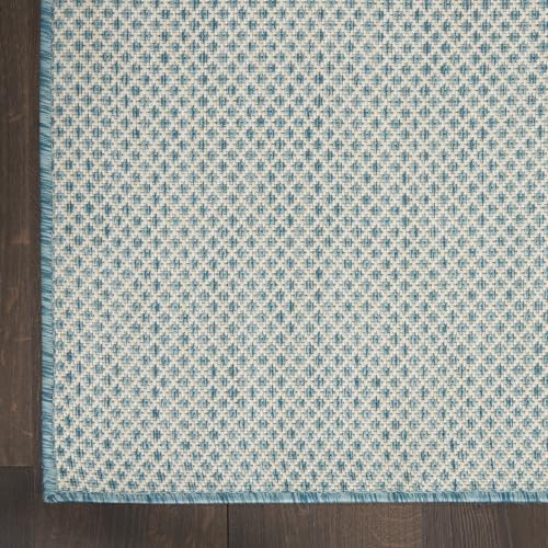 Nourison Home Courtyard 4' x Square Indoor/Outdoor Serged Edges Square Area Rug - Image 6