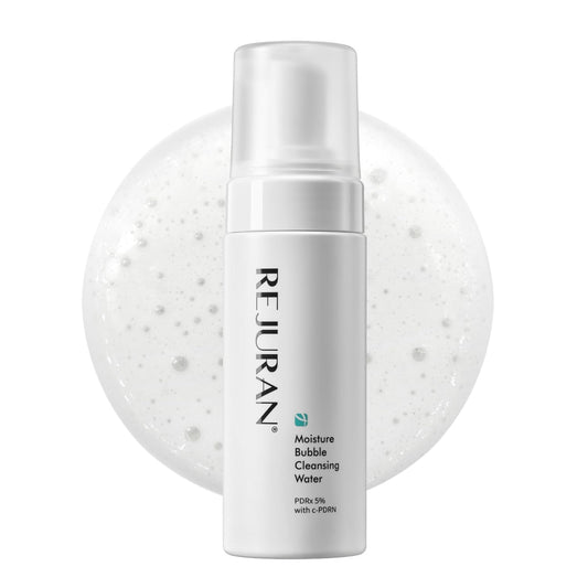 REJURAN® Moisture Bubble Cleansing Water, c-PDRN® - Facial Foaming Cleanser with PDRx, pH-Balanced and Hydrating, Micellar Water for Makeup Removal, Korean Skin Care (5.07 fl oz)