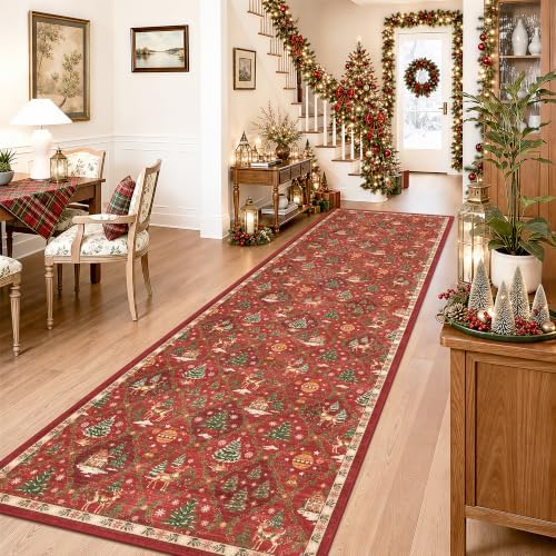 Christmas 3x10 Runner Rugs for Hallway by Soalmost