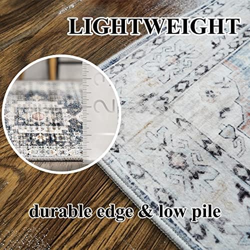 RUUGME 2'6x12 Washable Runner Rug - Image 5