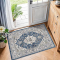 2x3 Washable Vintage Area Rug: Indoor Soft Entryway Rug by HYHAOYUNLAI