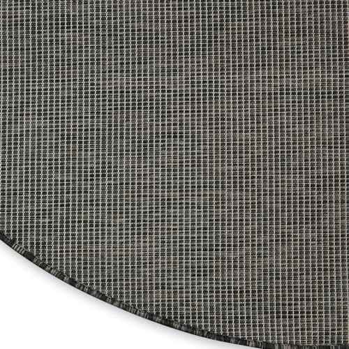 Nourison Home Positano Charcoal 6' x Round Area Rug - Image 5