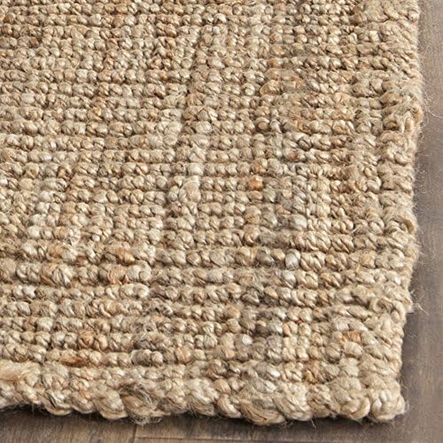 SAFAVIEH Natural Fiber Area Rug 9x12, Jute Knotted Large Natural NF447A - Image 4