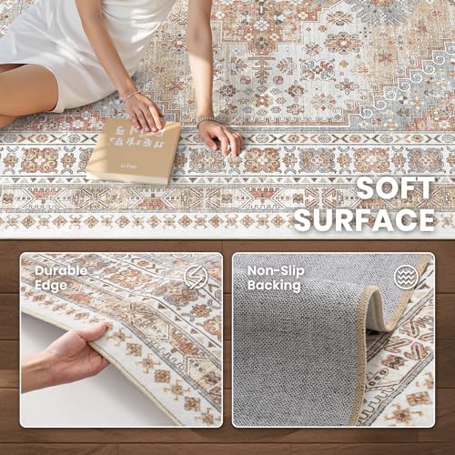 zesthome 8x10 Area Rugs for Living Room, Large Washable Rug - Image 6