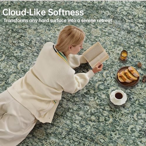Sasttie 5x7 Area Rugs, Ultra-Soft Washable Rug - Image 4