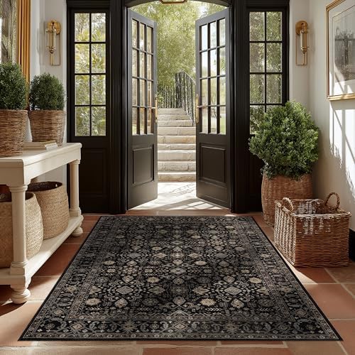 Ruaruarug Washable Area Rug 5×7 - Image 4