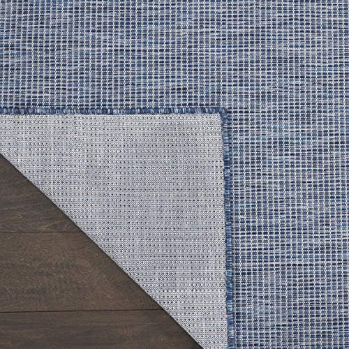 Nourison Home Positano Navy Blue 8' x Round Area Rug - Image 5