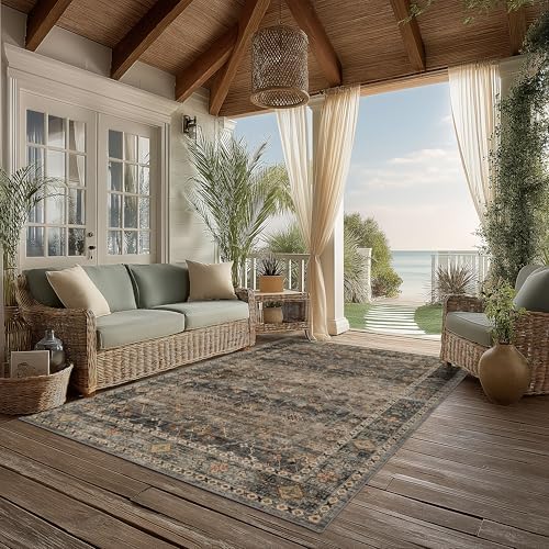 Ruaruarug Washable Area Rug 4×6 - Image 6
