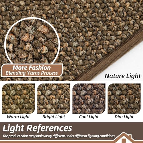 BEQHAUSE Dirt Trapper Door Mat 20" x 48", Non-Slip Washable Doormats - Image 5
