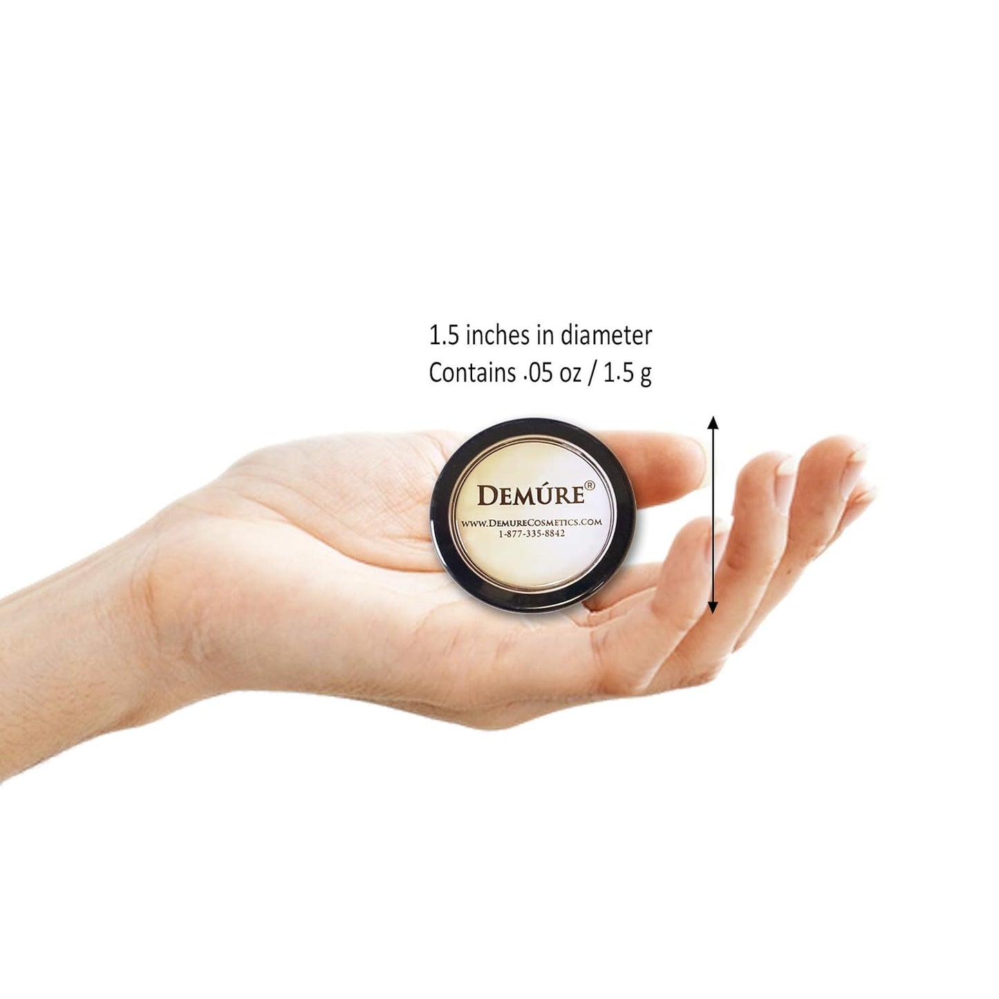 Demure Mineral Make Up (Brownstone) Eye Shadow, Matte Eyeshadow, Loose Powder, Eye Makeup, Professional Makeup